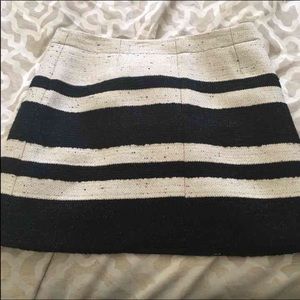 Striped Mini skirt