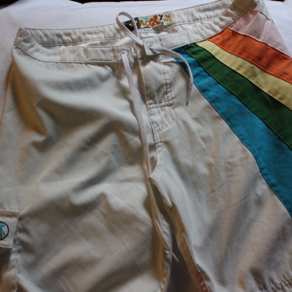 Roxy Multicolored Swim/Board Shorts
