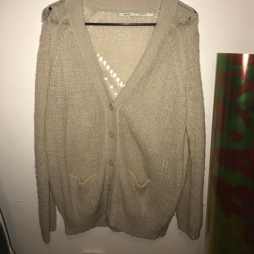 Oversized Knit Cardigan