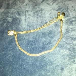 Gold earring (fake cartilage earring)
