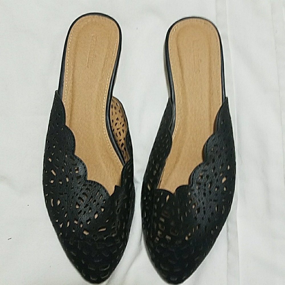 Black Laser Cut Slides