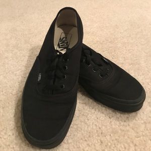 Men's Black Vans