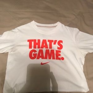 Nike "THAT'S GAME" shirt
