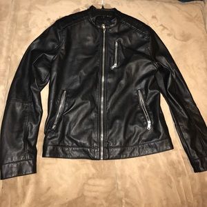 NEW MENS BLACK ROCKSTAR JACKET