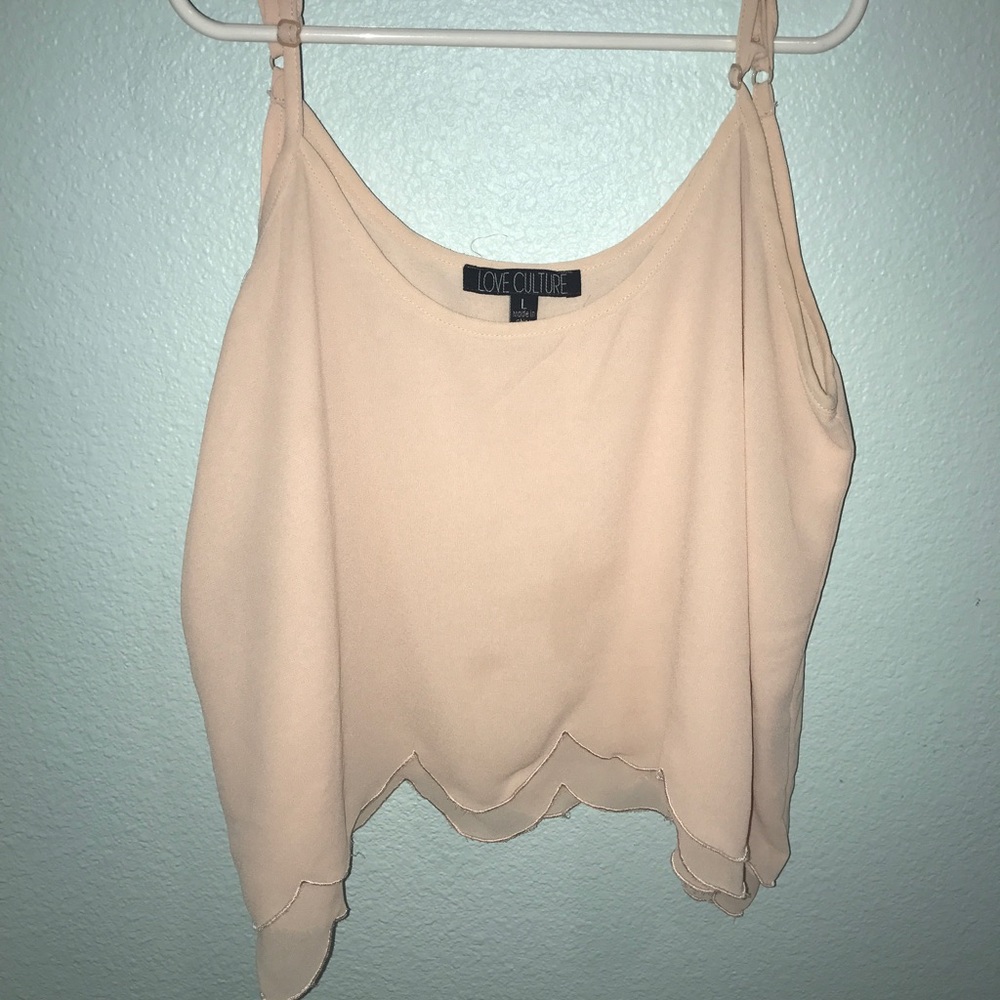 Blush pink top