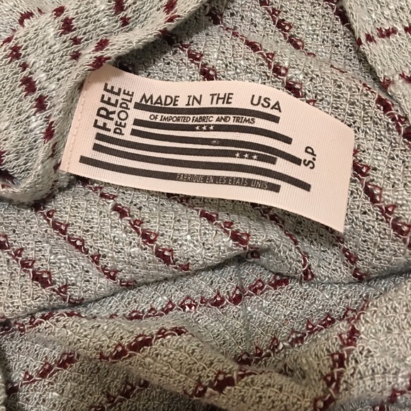 Free People Angel Island Hacci sweater NWOT - Picture 4 of 4