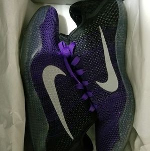 Nike Kobe XI Elite Low sz 9 mens grape/white