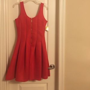 Red Niki Minaj dress.