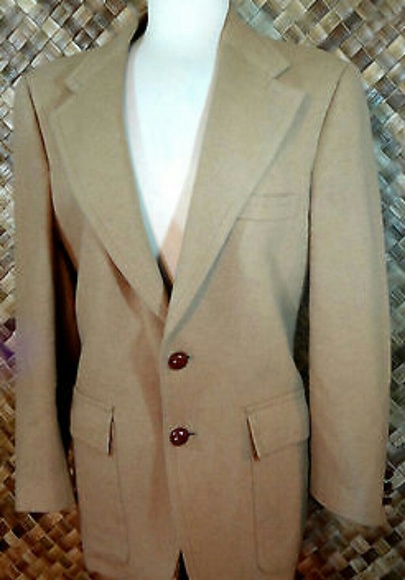 Stevens Tailor Haberdasher Jackets Coats Mens Camel Hair