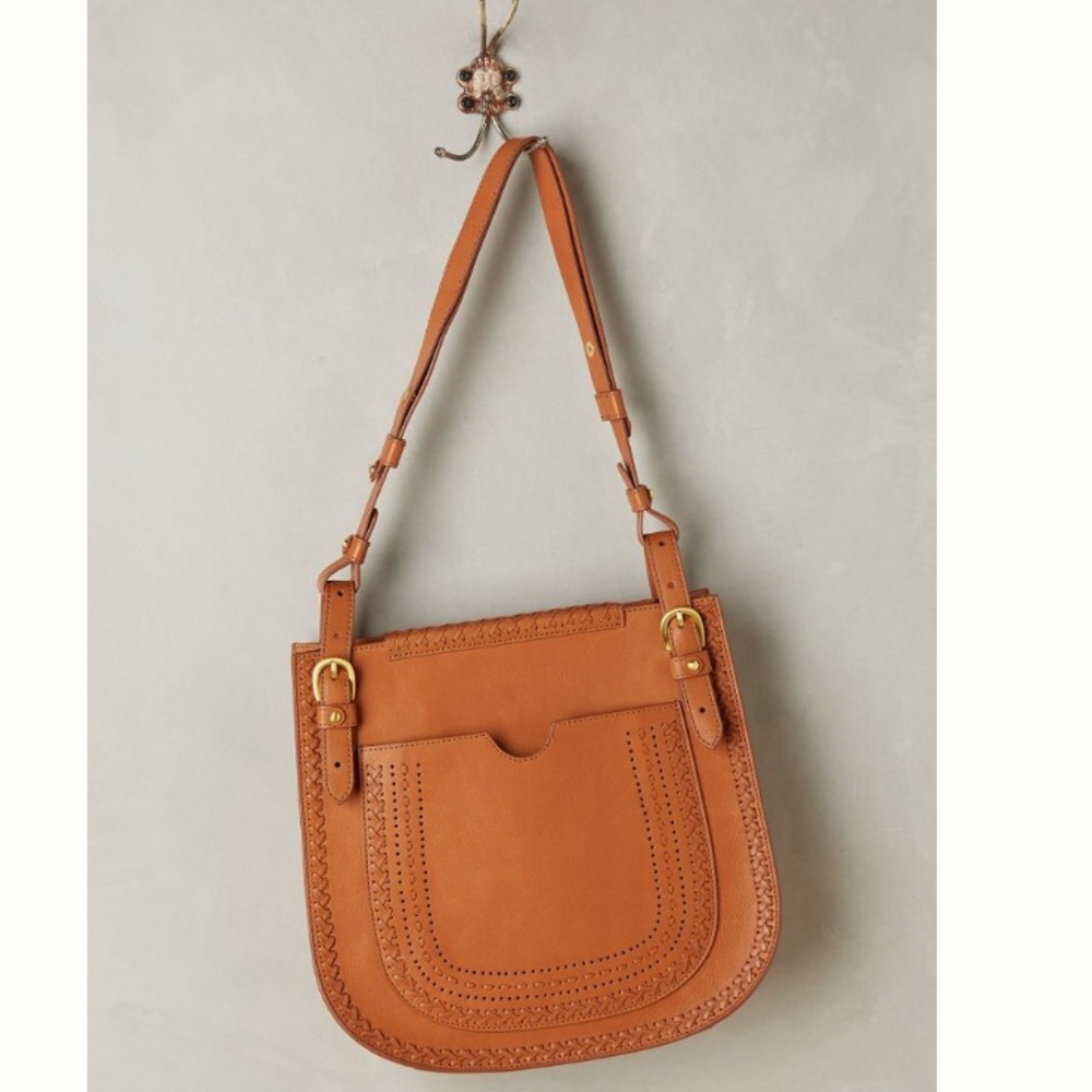 NWT Anthropologie Peyson Saddle Bag, unique piece
