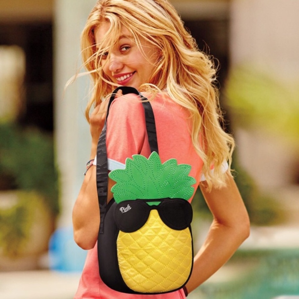 Pink Victoria's Secret Pineapple Cooler NWT
