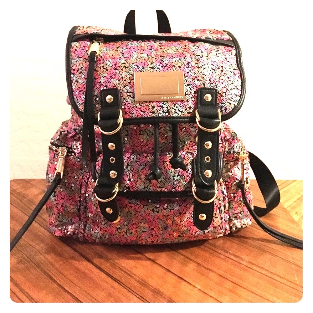 Juicy couture sequin backpack