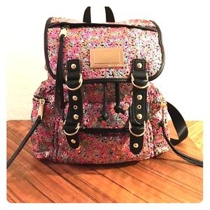 Juicy couture sequin backpack