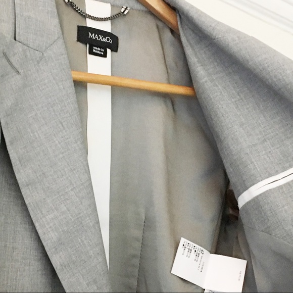 MAX&co Blazer. Grey Scale Color Block. stunning - Picture 4 of 7