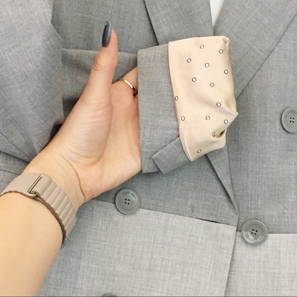 MAX&co Blazer. Grey Scale Color Block. stunning - Picture 7 of 7