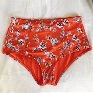 ROXY high waisted bikini bottoms