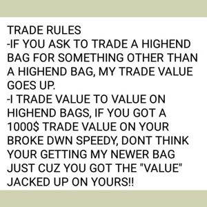 Trade Rules