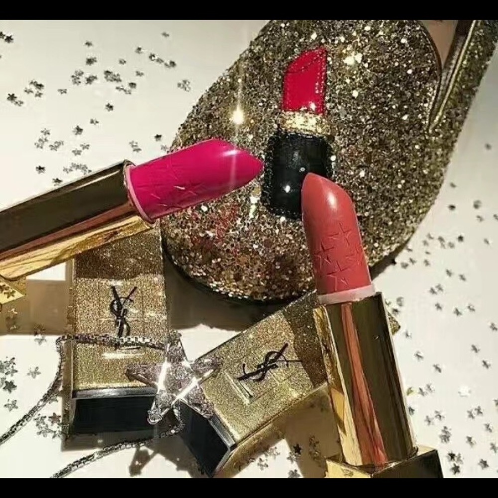 YSL rouge pur couture star clash edition lipstick!