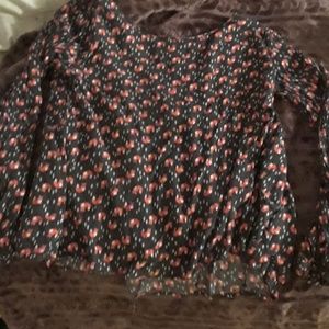 Nordstrom small fox detail shirt Small