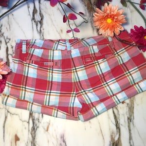 Hollister Shorts - Hollister Plaid SoCal Stretch Shorts Hollister Shorts - Hollister Plaid SoCal Stretch Shorts