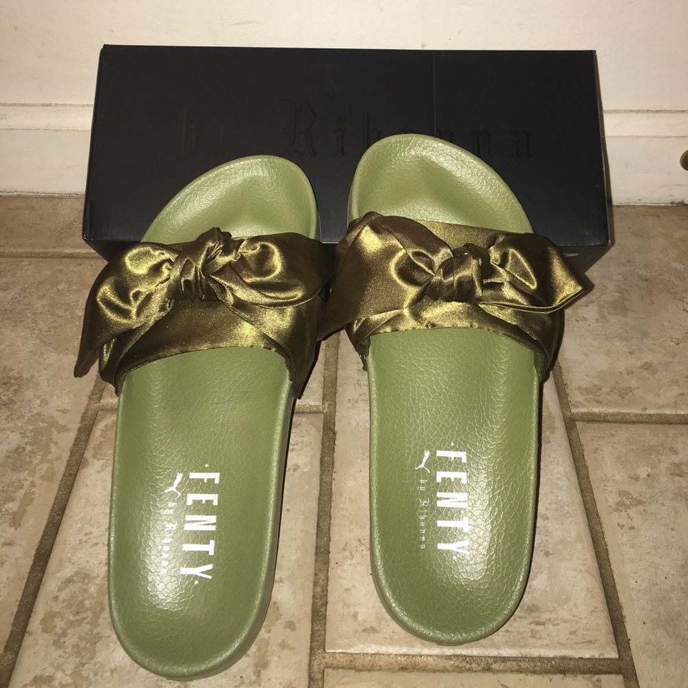 Puma Fenty Bow slides by Rihanna