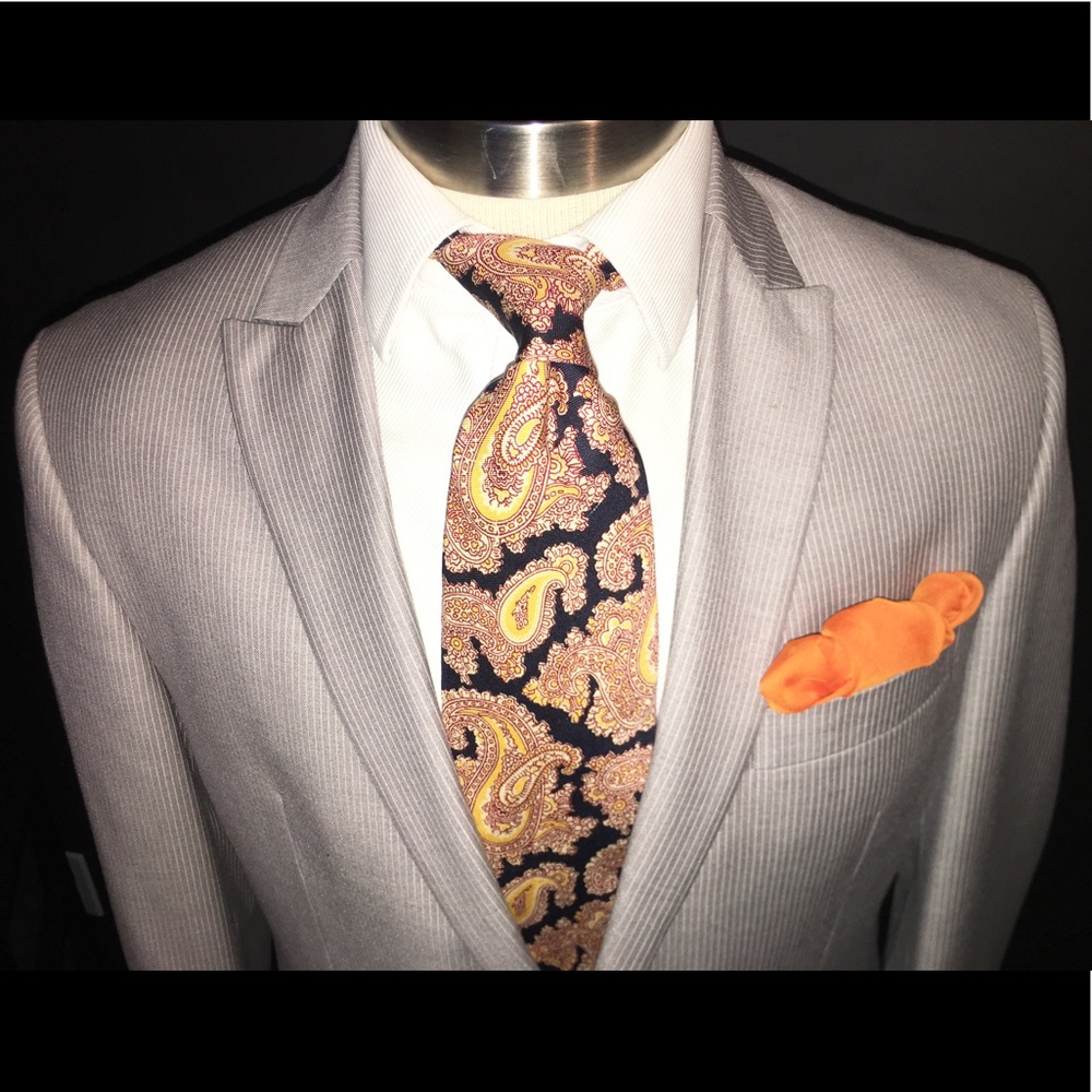 Kenneth Cole Reaction Pinstripe Suit