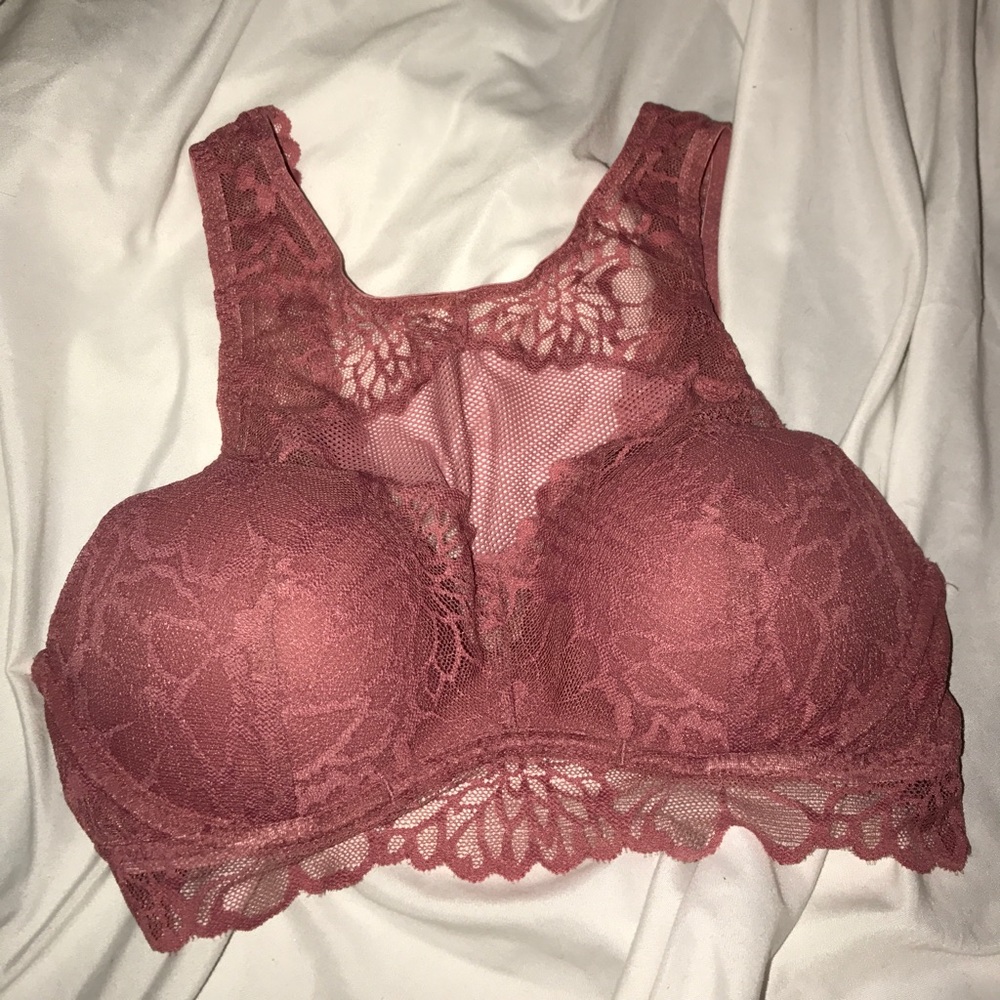 Lace High Neck PushUp