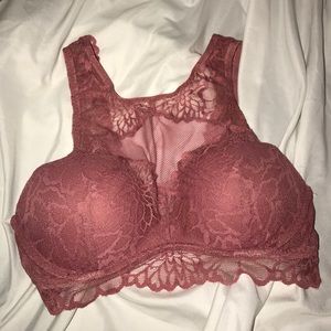 Lace High Neck PushUp