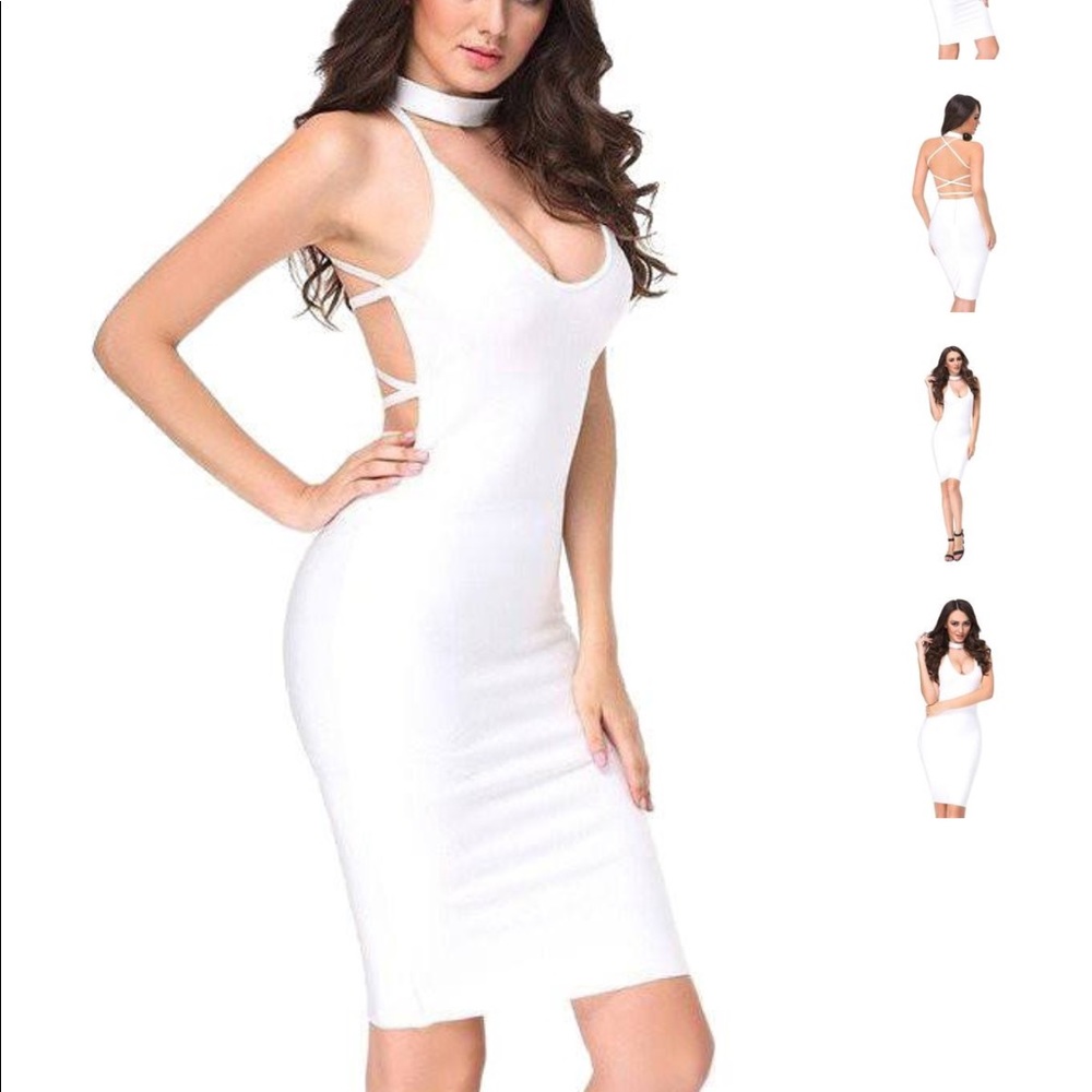 White Bandage Dress