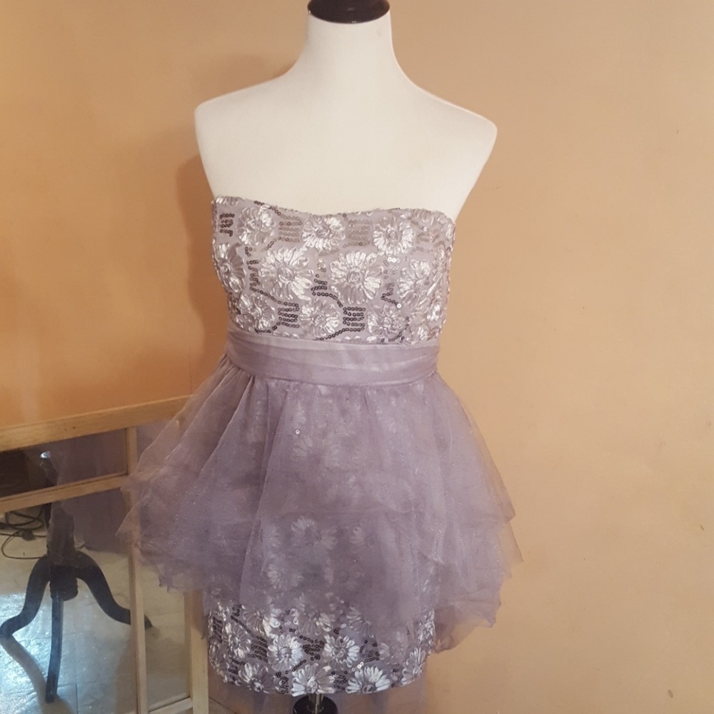 Strapless Party Dress Plus Size