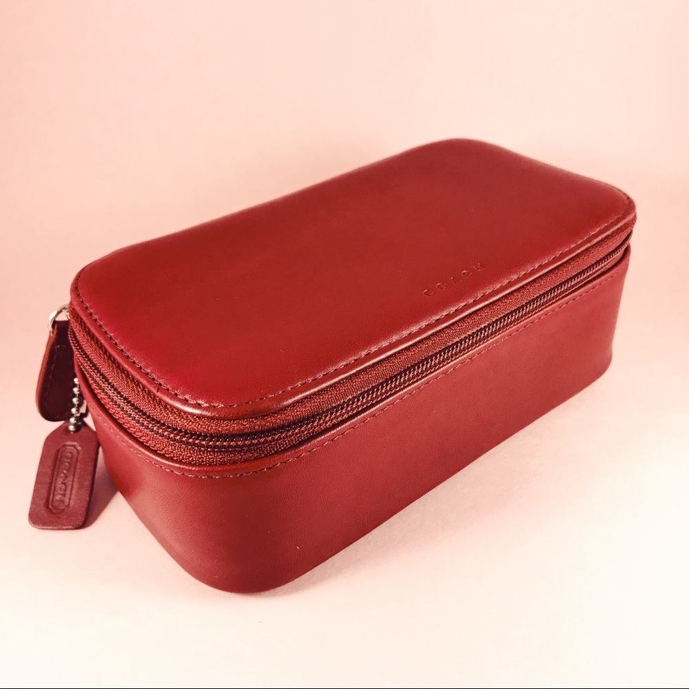 Coach extra small cosmetic case
