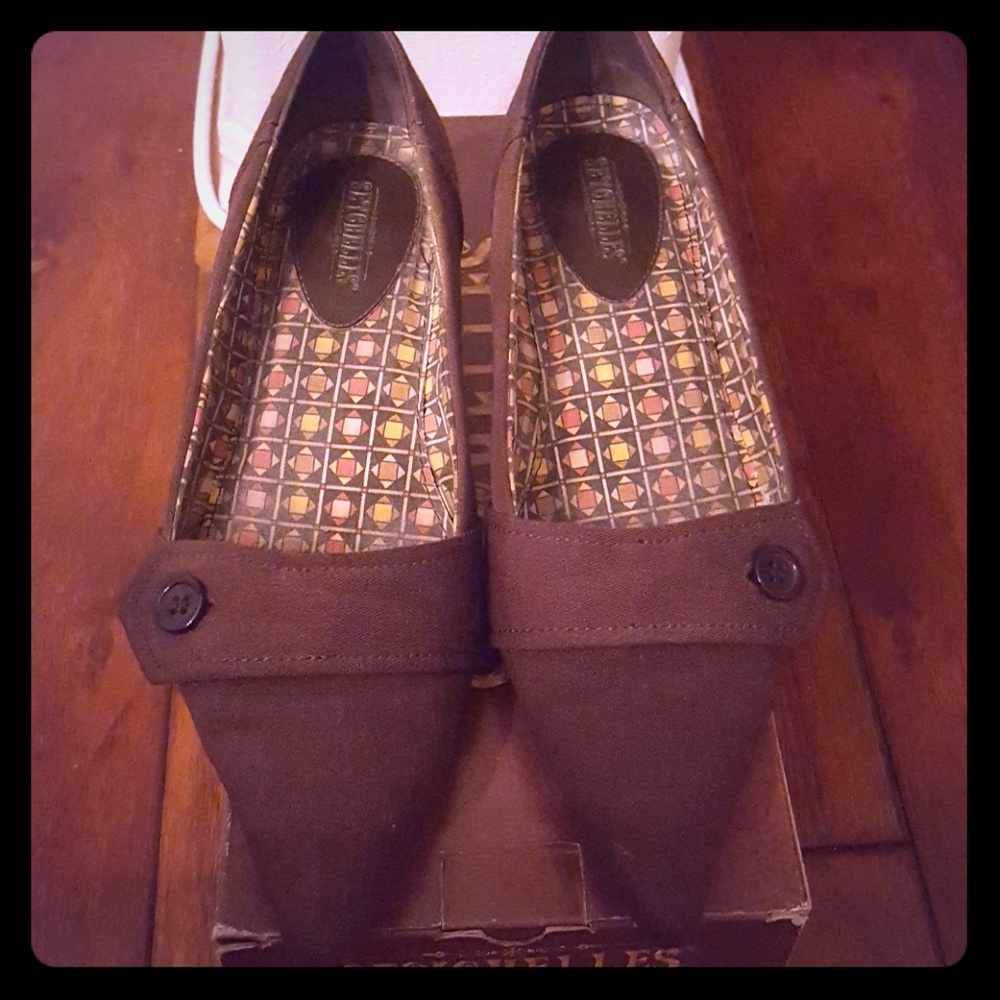 Seychelles Brown Kitten Heels