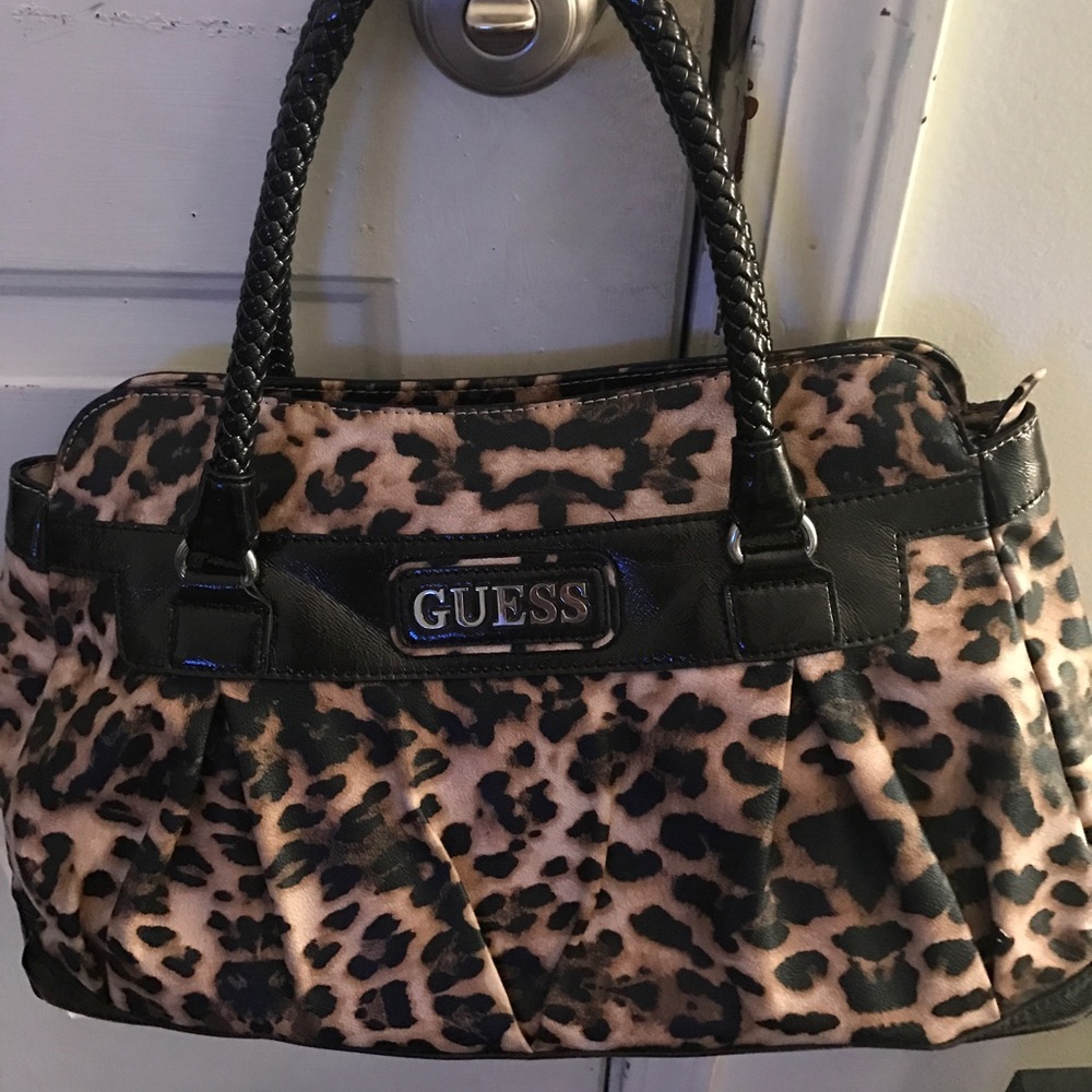 Cheetah Print Guess purse
