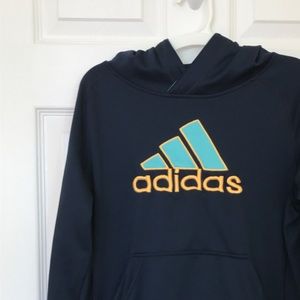 Adidas boy's jacket with hood, size M