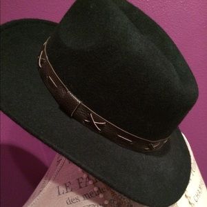 ASOS Black felt Fedora Hat