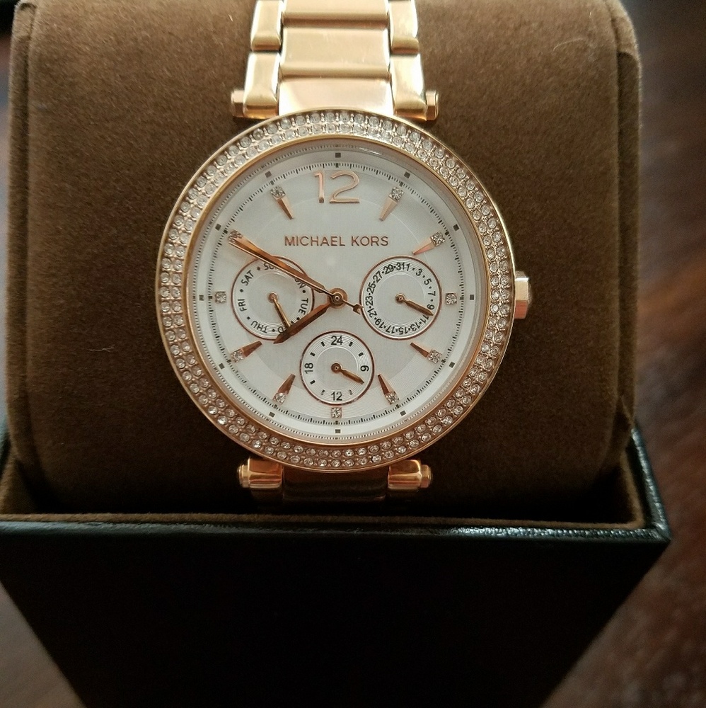 Rose Gold Michael Kors Watch