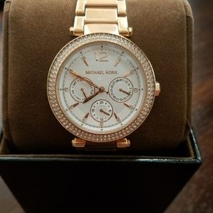 Rose Gold Michael Kors Watch
