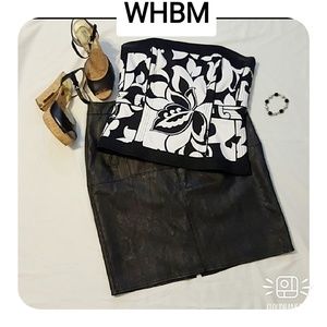 WHBM bustier