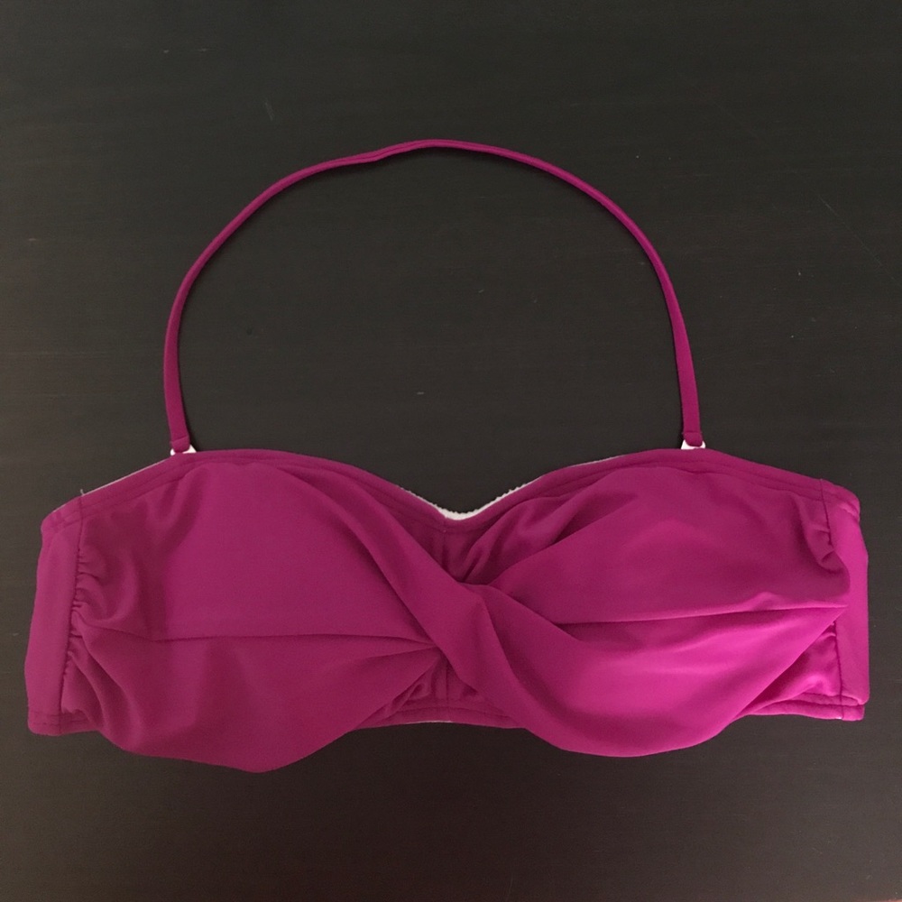 Shoshanna bikini swim top - hot pink/fuschia