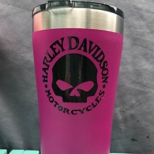 Magenta- Harley Davidson Willy H 20oz Travel Mug