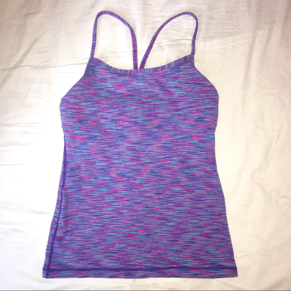 Lululemon tank watercolor