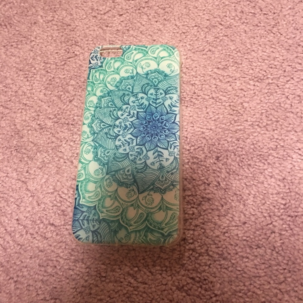 Blue tribal print IPhone 6s Plus case