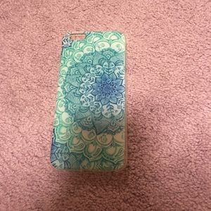 Blue tribal print IPhone 6s Plus case