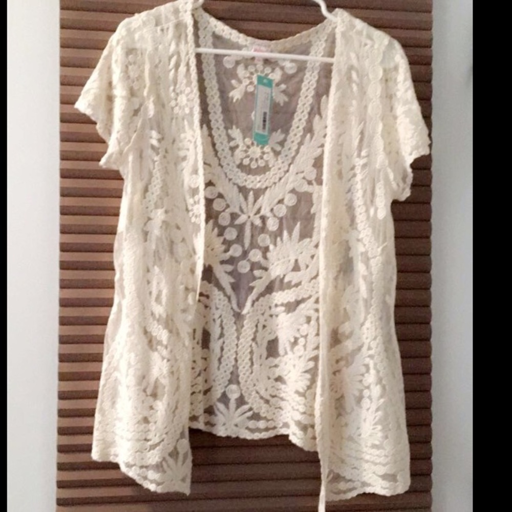 Beautiful Hobo Lace Cardigan