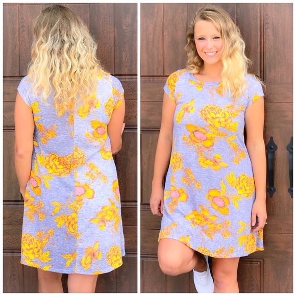 Buttercup Floral Slip Dress - Picture 2 of 4