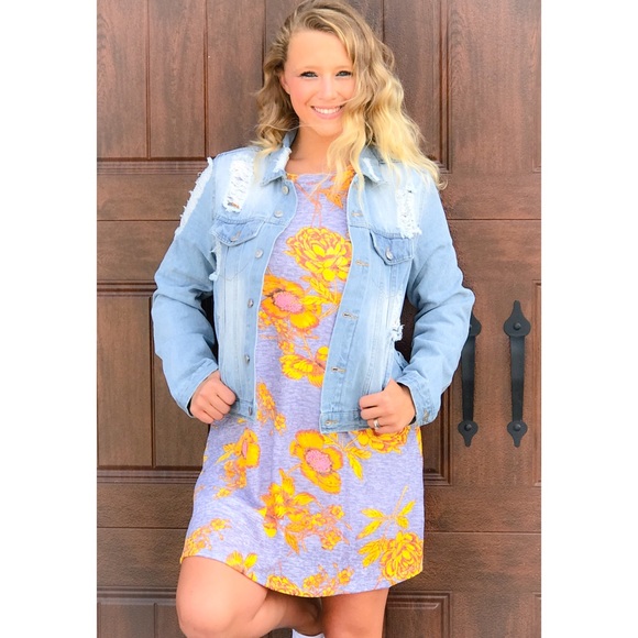 Buttercup Floral Slip Dress - Picture 3 of 4