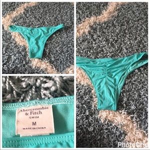 Aqua blue bikini bottoms