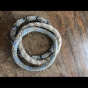 Lilly and Laura blue set