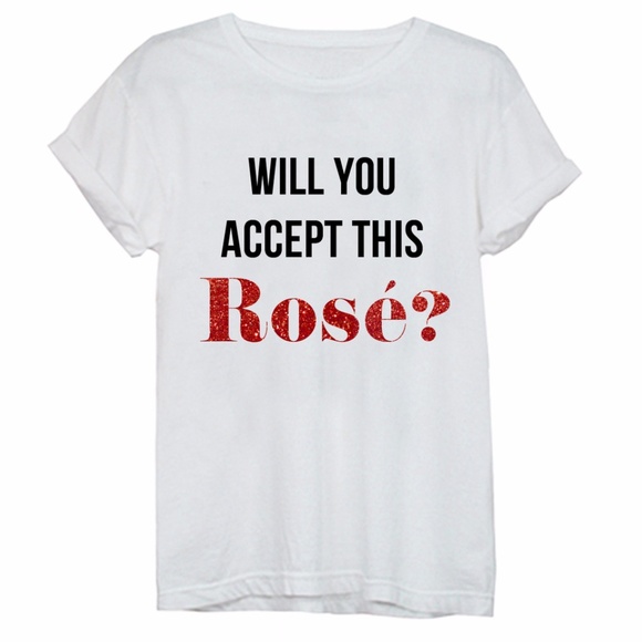 Bachelorette Rosé Statement Tee - Picture 2 of 2