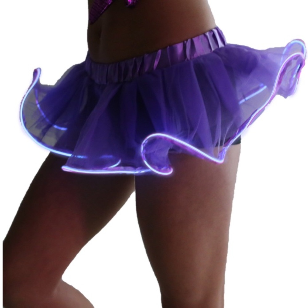 Purple LED Light Up Tutu